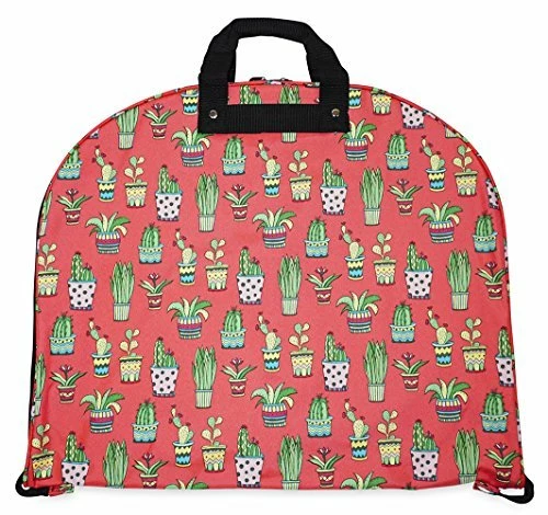 Ever Moda Cactus Hanging Garment Bag 3 Ever Moda Cactus Hanging Garment Bag