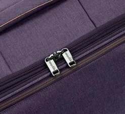 AmazonBasics Belltown Softside Rolling Spinner Suitcase Luggage - 29 Inch, Heather Purple -Luggage Sales Shop 61BQDzdC4SL