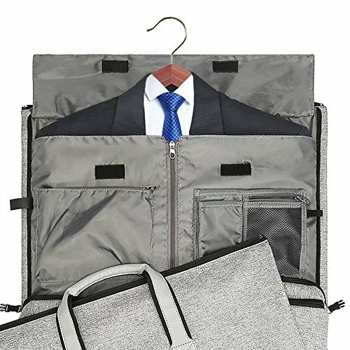 Convertible Garment Bag With Shoulder Strap, Modoker Carry On Garment Duffel Bag For Men Women - 2 In 1 Hanging Suitcase Suit Travel Bags 6 Convertible Garment Bag With Shoulder Strap, Modoker Carry On Garment Duffel Bag For Men Women - 2 In 1 Hanging Suitcase Suit Travel Bags - Image 4