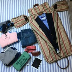 Convertible Full Grain Leather Garment Duffle Bag - Floto Parma Edition -Luggage Sales Shop 61UZRODVOAL