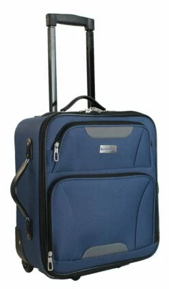 Boardingblue Rolling Personal Item Luggage For Jetblue Sun Country Airlines 16.5" (Navy) -Luggage Sales Shop 61cbSUgN RL 9e68cf56 efb8 468a 8329 29b042025a6a