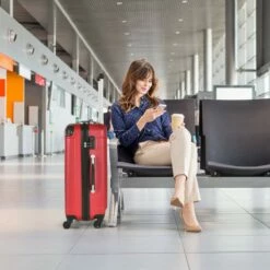 Goplus 3Pcs Luggage Set, Hardside Travel Rolling Suitcase, 20/24/28 Rolling Luggage Upright, Hardshell Spinner Luggage Set With Telescoping Handle, Coded Lock Travel Trolley Case (Wine) 15 Goplus 3Pcs Luggage Set, Hardside Travel Rolling Suitcase, 20/24/28 Rolling Luggage Upright, Hardshell Spinner Luggage Set With Telescoping Handle, Coded Lock Travel Trolley Case (Wine) -Luggage Sales Shop 61pr4uMV 2B 2BL