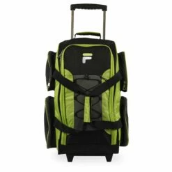 Fila 22" Lightweight Carry On Rolling Duffel Bag, Neon Lime, One Size