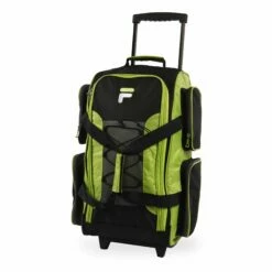 Fila 22" Lightweight Carry On Rolling Duffel Bag, Neon Lime, One Size -Luggage Sales Shop 71C8brdGb3L