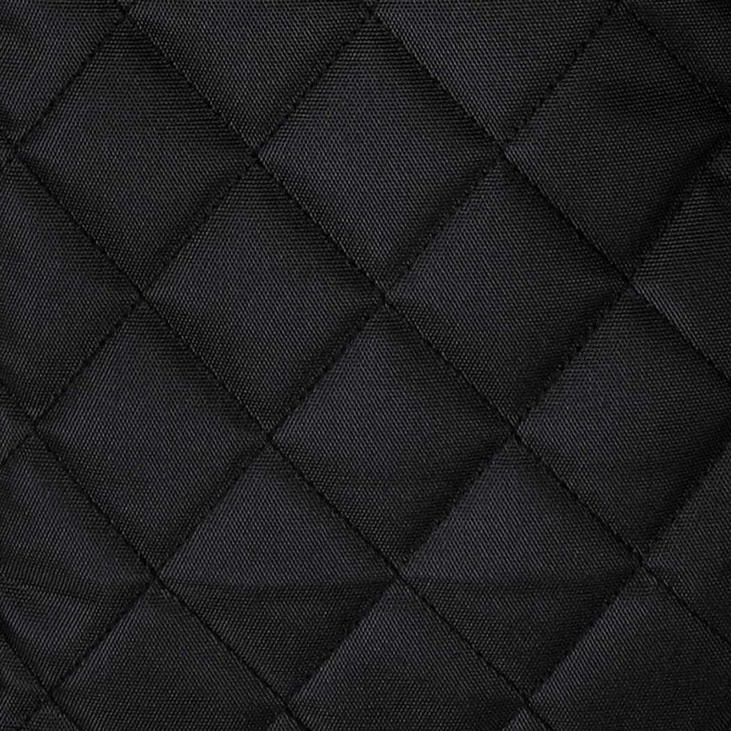 AmazonBasics Underseat Carry-On Rolling Travel Luggage Bag - Black Quilted 9 AmazonBasics Underseat Carry-On Rolling Travel Luggage Bag - Black Quilted - Image 7