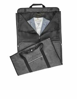 Biaggi Luggage Hangeroo Pro, Garment Bag + Duffel, Charcoal -Luggage Sales Shop 71ERd00eJDL