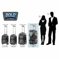 Travelpro Bold 30" Rolling Duffle Bag With Drop Bottom Luggage -Luggage Sales Shop 71ipqmId6IL