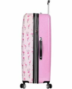Betsey Johnson 4 Pieces Luggage Set - ABS+PC Hardside Lightweight Durable Rolling Suitcase With Spinner Wheels - Set Includes; 15", 20", 26", 30" -Luggage Sales Shop 810lY6LBs5L