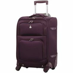 Large Capacity Maximum Allowance 22x14x9 Airline Approved Delta United Southwest Carry On Spinner Luggage Cabin Bag | Rolling Travel Suitcase Lightweight Soft Shell Trolley | 19.5x14x9in Body Size -Luggage Sales Shop 81BtLZd6sbL. UX679