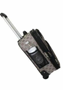 BoardingBlue Rolling Personal Item Luggage Under Seat For The Airlines Of American, Frontier, Spirit (Brown) -Luggage Sales Shop 81CM vSc3fL