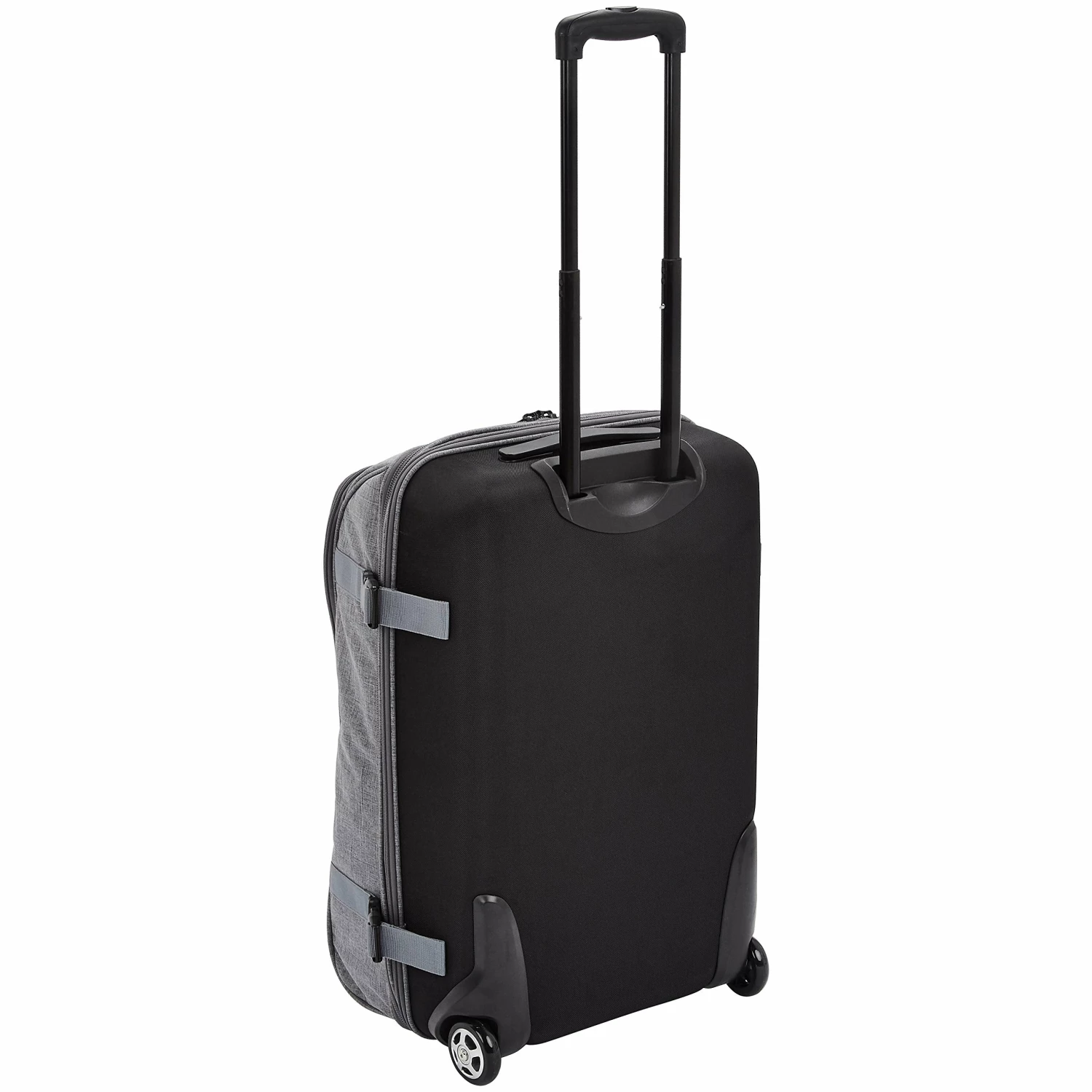 AmazonBasics Rolling Travel Duffel Bag Luggage With Wheels, Medium, Grey 6 AmazonBasics Rolling Travel Duffel Bag Luggage With Wheels, Medium, Grey - Image 4