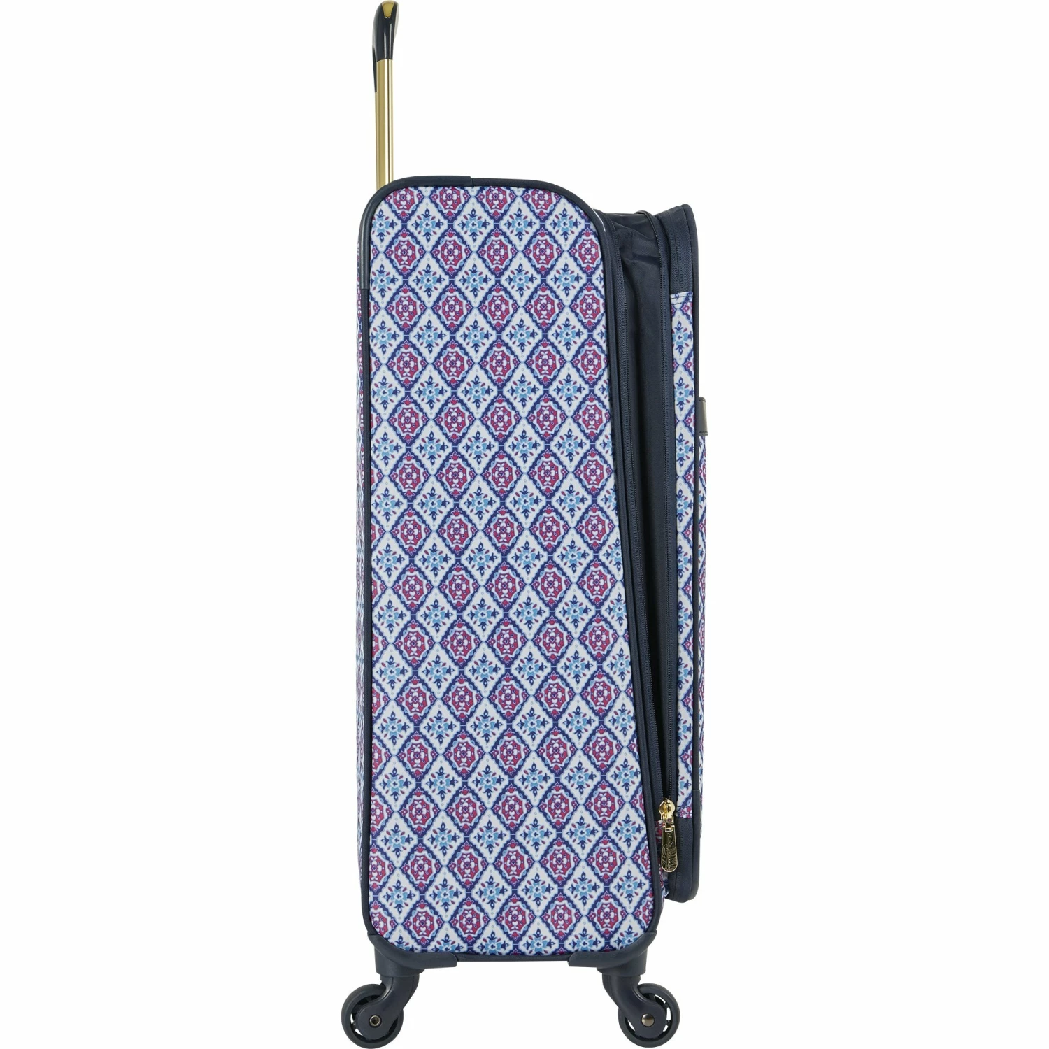 Tommy Bahama Lightweight Spinner Luggage - Expandable Suitcases For Men And Travel With Rolling Wheels, Pink/Blue 5 Tommy Bahama Lightweight Spinner Luggage - Expandable Suitcases For Men And Travel With Rolling Wheels, Pink/Blue - Image 3