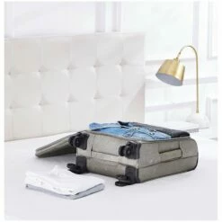 AmazonBasics Belltown Softside Rolling Spinner Suitcase Luggage - 21-Inch, Heather Grey 14 AmazonBasics Belltown Softside Rolling Spinner Suitcase Luggage - 21-Inch, Heather Grey -Luggage Sales Shop 81iz1yqsecL