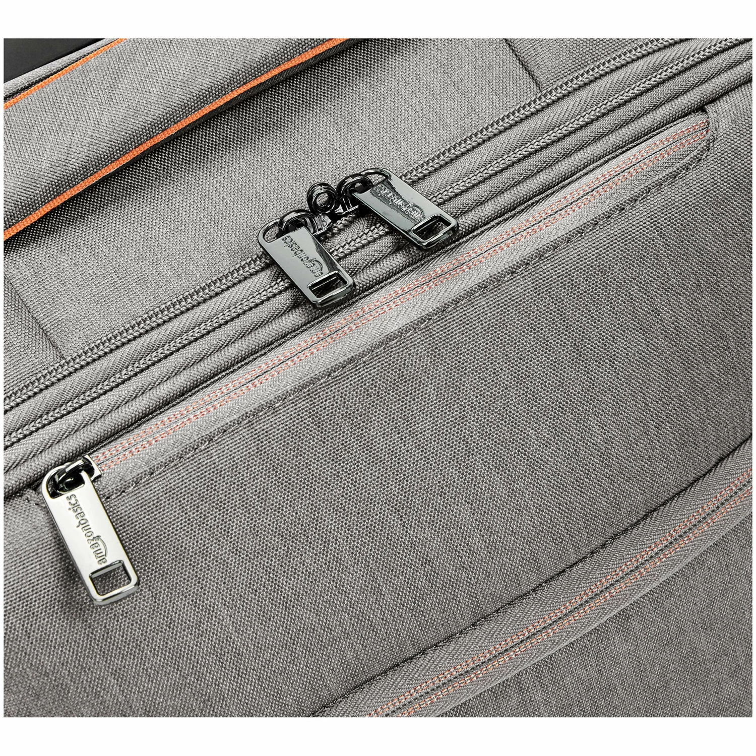 AmazonBasics Belltown Softside Rolling Spinner Suitcase Luggage - 21-Inch, Heather Grey 5 AmazonBasics Belltown Softside Rolling Spinner Suitcase Luggage - 21-Inch, Heather Grey - Image 3