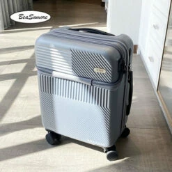 Travel Trolley Bag Rolling Luggage - Rolling Luggage Spinner 20 Inch -Luggage Sales Shop BeaSumore Front opening USB Rolling Luggage Spinner 20 inch light Suitcase Wheel Cabin Trolley Women s.jpg 640x640 1d891d7f 7f77 45e0 95c6 0694e2cd93f2