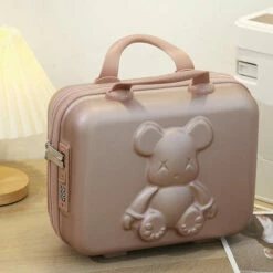 Cartoon Bear Mini Portable Carrying Suitcase Waterproof 14 Inch Gift -Luggage Sales Shop Cartoon Bear Mini Portable Carrying Suitcase Waterproof 14 Inch Gift Cosmetic Box Small Boarding Case Travel.jpg 640x640 56d5edeb 0949 4890 bc92 7cd791734105