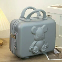 Cartoon Bear Mini Portable Carrying Suitcase Waterproof 14 Inch Gift -Luggage Sales Shop Cartoon Bear Mini Portable Carrying Suitcase Waterproof 14 Inch Gift Cosmetic Box Small Boarding Case Travel.jpg 640x640 acd99a15 69d5 4b46 86cc 07321088c5a5