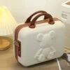 Cartoon Bear Mini Portable Carrying Suitcase Waterproof 14 Inch Gift -Luggage Sales Shop Cartoon Bear Mini Portable Carrying Suitcase Waterproof 14 Inch Gift Cosmetic Box Small Boarding Case Travel 38c9f6bd ce49 4b4a 9304 04a4a5776923