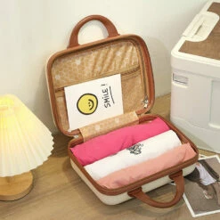 Cartoon Bear Mini Portable Carrying Suitcase Waterproof 14 Inch Gift -Luggage Sales Shop Cartoon Bear Mini Portable Carrying Suitcase Waterproof 14 Inch Gift Cosmetic Box Small Boarding Case Travel 48d591f4 895f 49a3 94a2 e7de96746a3c