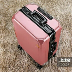 Fashion Rolling Luggage Aluminum Frame | Aluminum Usb Charging Trolley -Luggage Sales Shop Fashion rolling luggage aluminum frame USB charging trolley suitcase 20 24 26 28 inch students password.jpg 640x640 193e8c1e 6bc2 4a5b 9c0b b882230f02ce