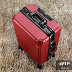 Fashion Rolling Luggage Aluminum Frame | Aluminum Usb Charging Trolley -Luggage Sales Shop Fashion rolling luggage aluminum frame USB charging trolley suitcase 20 24 26 28 inch students password.jpg 640x640 248da1bb 09c5 4aa6 973c 26cef2936799