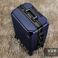 Fashion Rolling Luggage Aluminum Frame | Aluminum Usb Charging Trolley -Luggage Sales Shop Fashion rolling luggage aluminum frame USB charging trolley suitcase 20 24 26 28 inch students password.jpg 640x640 f3808fb1 2f9c 4b56 98d9 151a1bab55f3