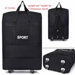 Luggage Bag With Wheels Expandable Folding Oxford Trolley Suitcase -Luggage Sales Shop Luggage Bag With Wheels Expandable Folding Oxford Trolley Suitcase Unisex Carrier Bag Weekend Trip Airplane Luggage 45f93615 3ebf 4b4c 89a4 0e6b4ba26fde