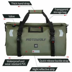Motorcycle Waterproof Tail Bag Travel Outdoor Dry Luggage Roll Pack -Luggage Sales Shop Motorcycle Waterproof Tail Bag Travel Outdoor Dry Luggage Roll Pack Bag 40 66 Motorbike Luggage Backpack 5de964aa 8a09 43a7 8085 8344077822bf