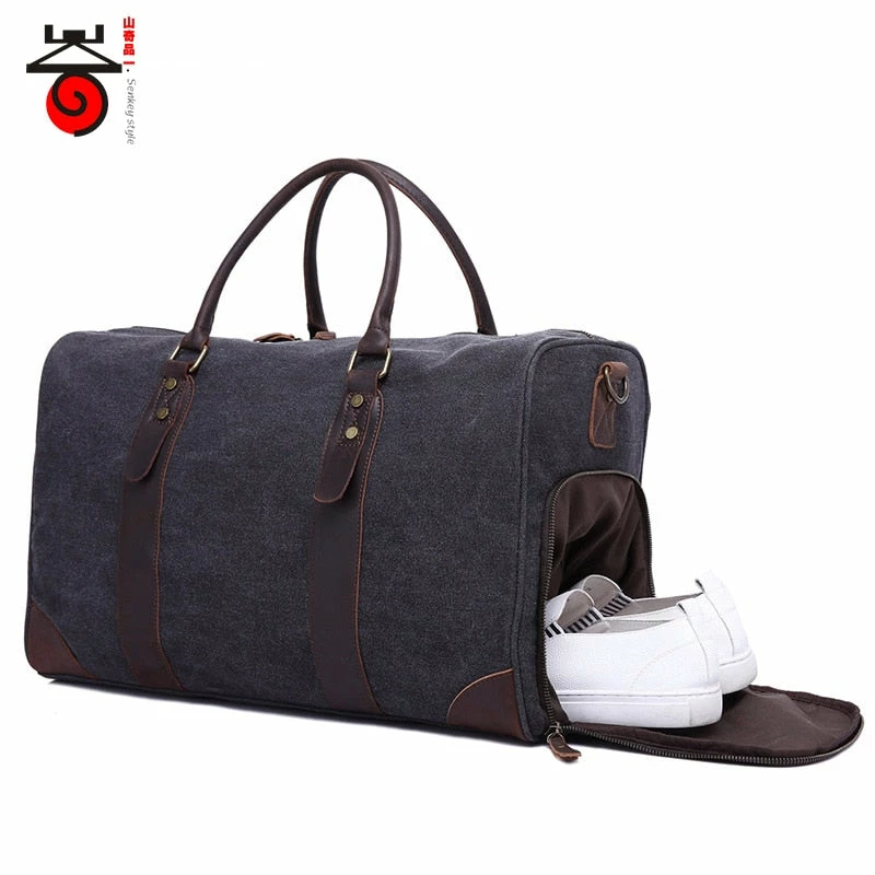 2018 Fashion Canvas Men'S Travel Bag Carry On Luggage Bags Vintage Handbag Crossbody Men Duffel 3 2018 Fashion Canvas Men'S Travel Bag Carry On Luggage Bags Vintage Handbag Crossbody Men Duffel